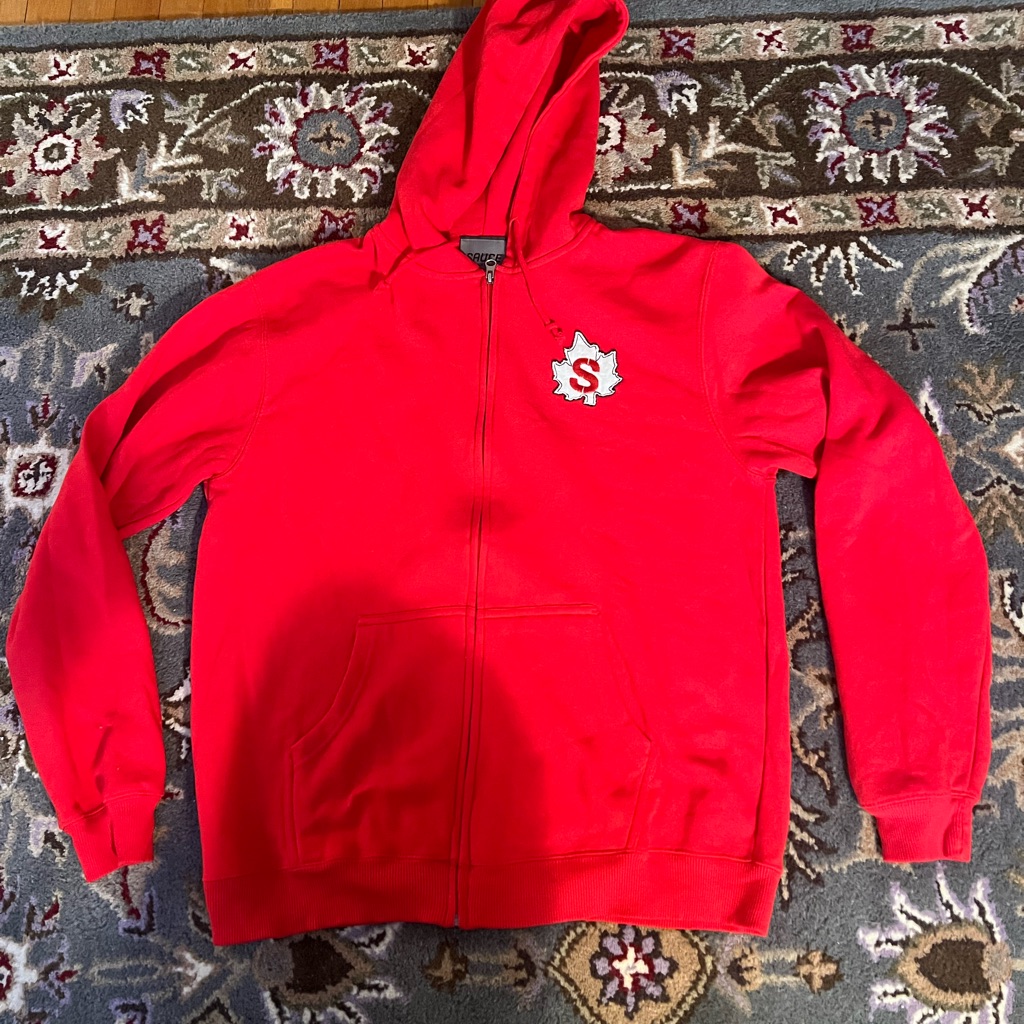 Suace Red Hoodie Nhl Hockey